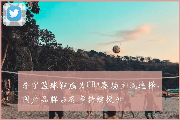 李宁篮球鞋成为CBA赛场主流选择，国产品牌占有率持续提升